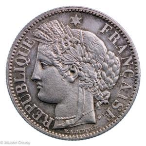 III République 2 francs 1888 Paris