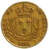Louis XVIII 20 francs 1814 Perpignan – Image 2