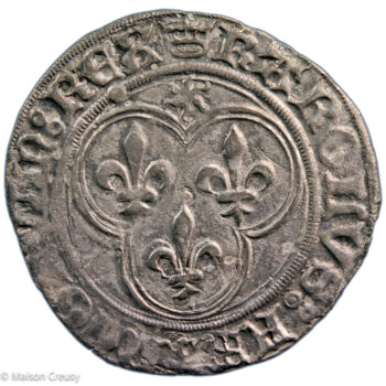 Charles VIII Blanc au soleil frappé à Paris