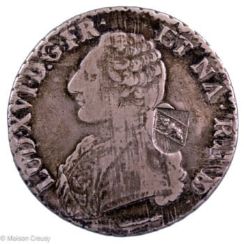 Suisse Bern 40 Batzen contremarque sur écu 1788 Pau