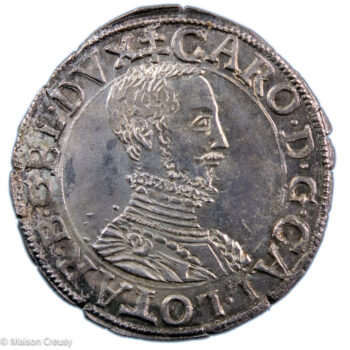 Lorraine Charles III quart de teston