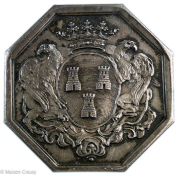 Marquise de Pompadour jeton argent