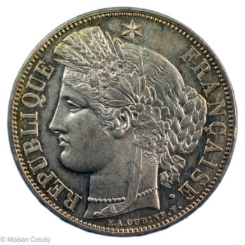 IIème République 5 francs 1849 Paris