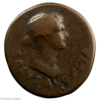 Livie dupondius frappé sous Tibère