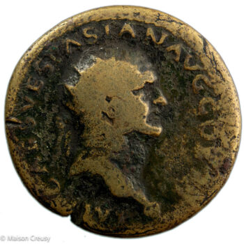 Vespasien dupondius Victoria Navalis