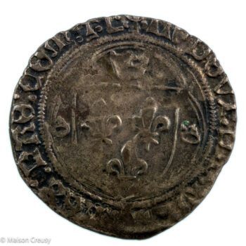 Louis XII blanc à la couronne de Provence Tarascon