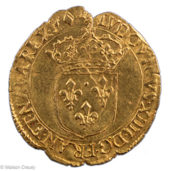 Louis XIII ecu d'or 1641 Aix