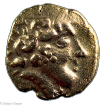 Carnutes statere type à la joue ornée