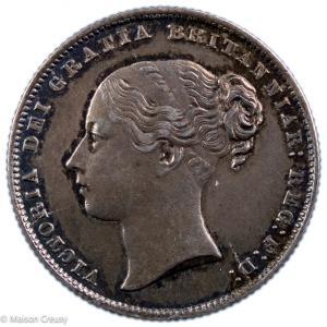 Grande Bretagne Victoria Shilling 1860