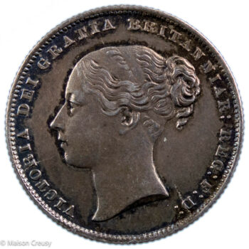 Grande Bretagne Victoria Shilling 1860