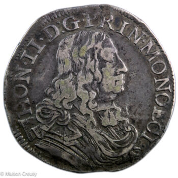 Monaco Honoré II écu 1654