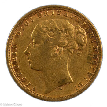 Australie Victoria souverain 1875 M