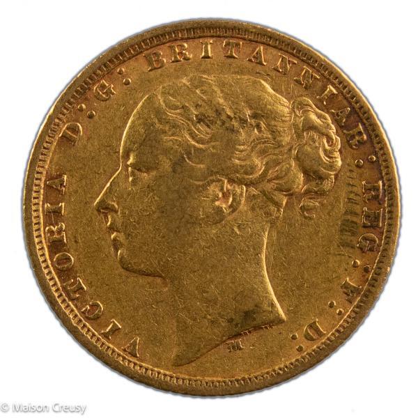 Australia Victoria Sovereign 1875 M