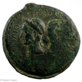 Jules Cesar et Octave dupondius COPIA Lyon