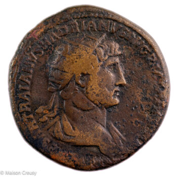 Hadrien dupondius Rome 119