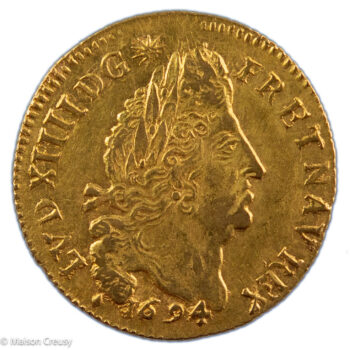 Louis XIV louis aux 4L 1694 Aix