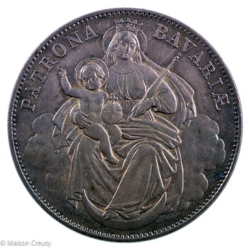 Baviere Thaler à la madone ND (1865)