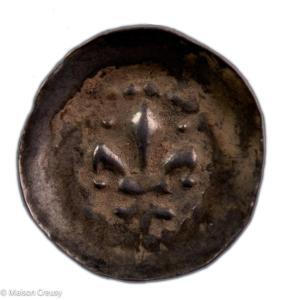 Alsace Strasbourg Pfennig au lis