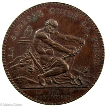 Essai à la Pyramide module de 2 Sols 1792