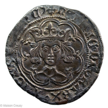 Angleterre Henri VI gros frappé à Calais