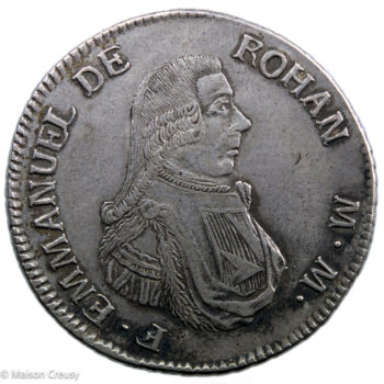Ordre de Malte Emmanuel de Rohan 2 scudi 1796