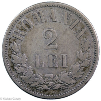 Roumanie 2 lei 1873