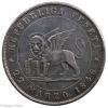 Italy Venice AR 5 lire 1848