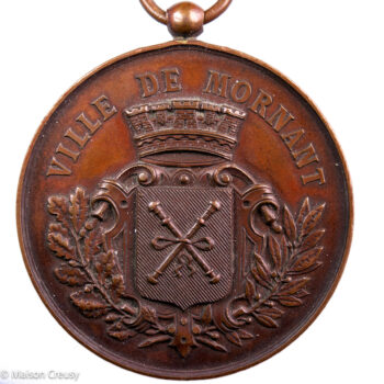 Médaille chemin de fer de Mornant 1887