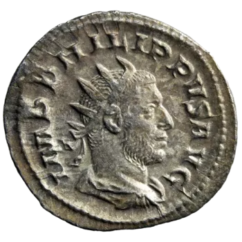 Philippe I antoninien éléphant au revers
