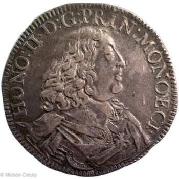 Monaco Honore II écu 1652