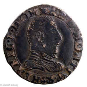 Dombes Henri II demi-teston 1604
