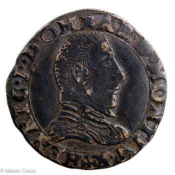 Dombes Henri II demi-teston 1604