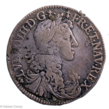 Louis XIV demi écu juvénile 1660 Nantes