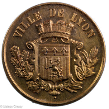 Médaille en or association horticole Lyonnaise