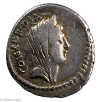 Mussidia denier 42 avant JC