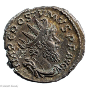 Postume antoninien frappé à Trêves 266-267
