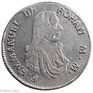 Ordre de Malte Emmanuel de Rohan 2 scudi 1796