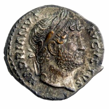 Hadrien denier Rome 124-127