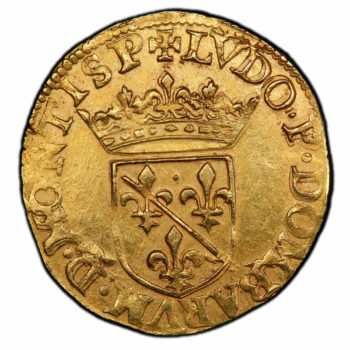 Dombes double écu d'or 1578 Trevoux PCGS AU58