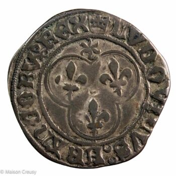 Louis XI blanc au soleil frappé à Tours