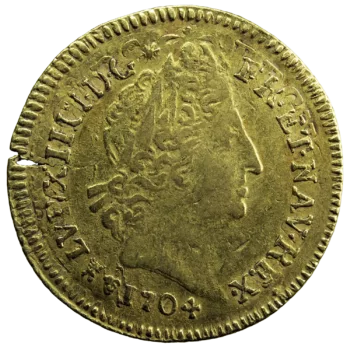 Louis XIV louis aux insignes 1704 Toulouse