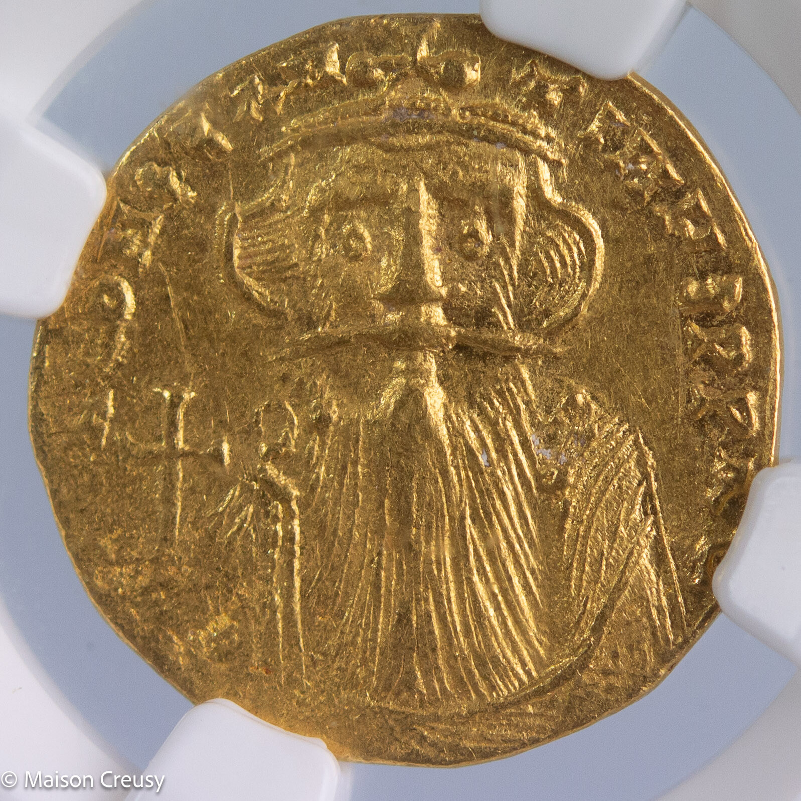 Constans II Solidus NGC Choice XF