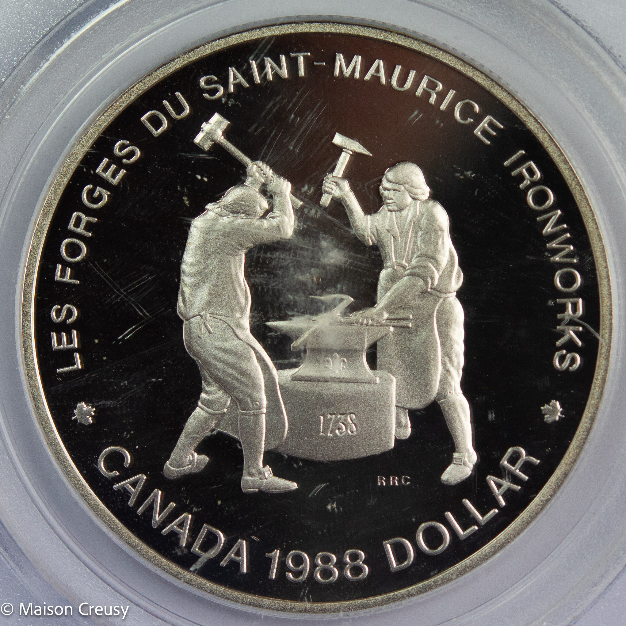 Canada dollar 1988 PCGS PR68 DCAM