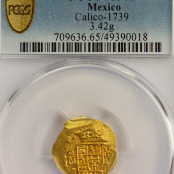 Mexique Philippe V escudo 1714 Mexico PCGS MS65