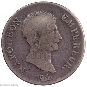 Napoléon I AR 2 francs An 13 Paris