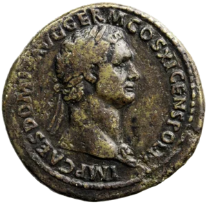 Domitien sesterce Germania Capta
