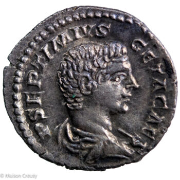 Geta denier Rome 206