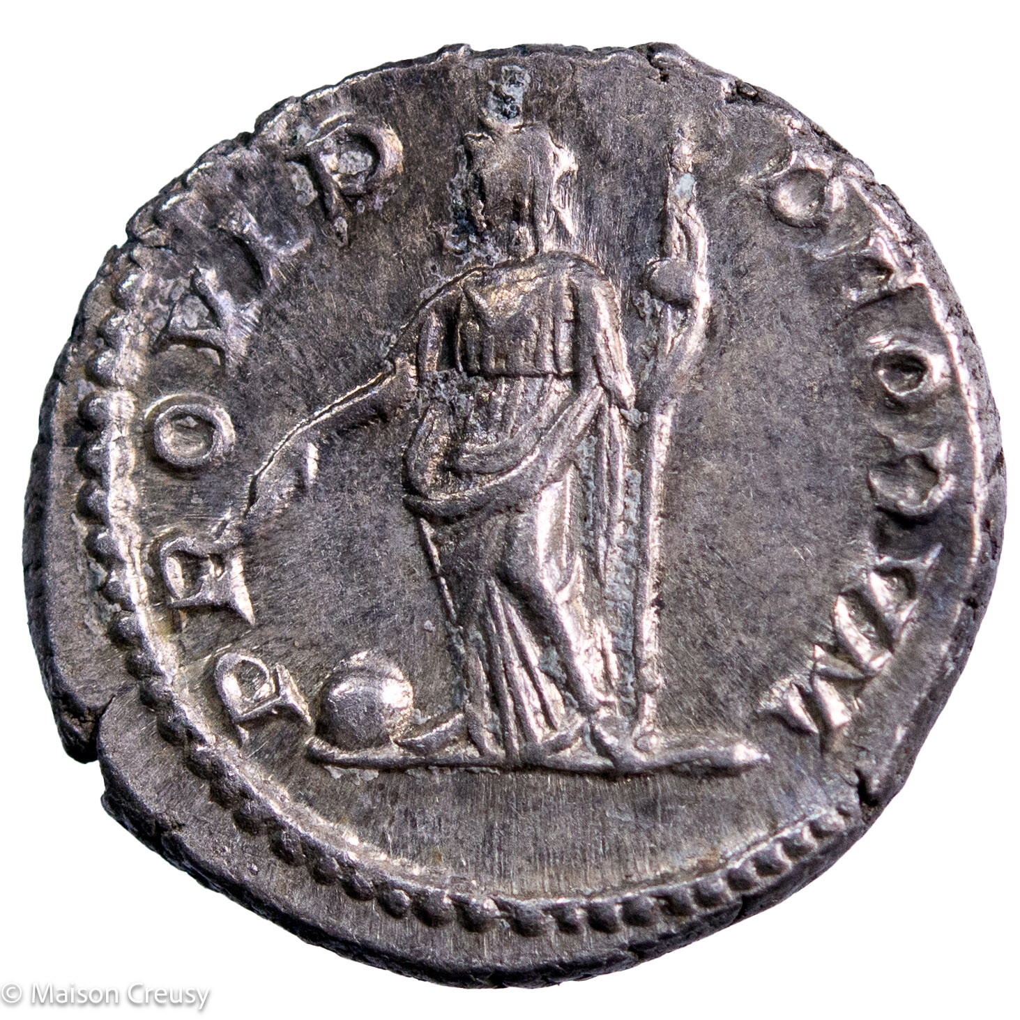 Geta AR denarius Rome 206