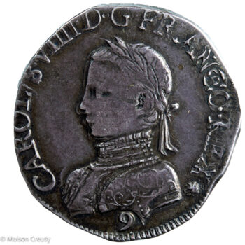 Charles IX AR teston 1562 Rennes