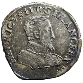 Henri II teston 1560 Lyon